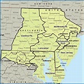 8 Free Printable Map of Pennsylvania Cities [PA] With Road Map | World ...