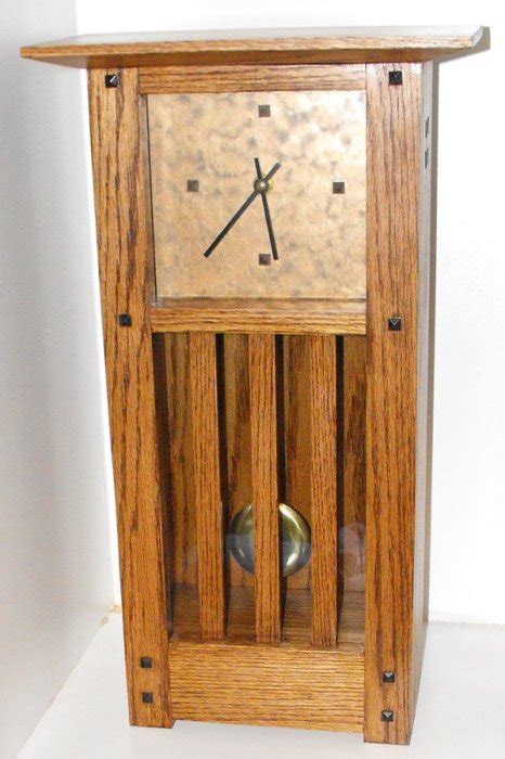 Mission Style Table Clock By Drfixit ~ Woodworking