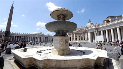 Drought In Italy Forces Vatican To Turn Off Fountains For The First