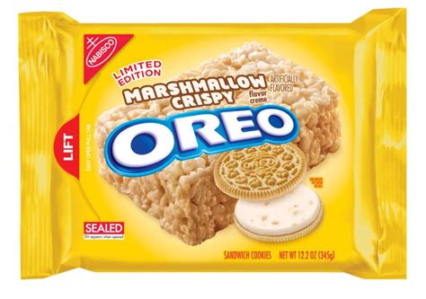 Nabisco Oreo Sandwich Cookies Marshmallow Crispy Reviews 2021