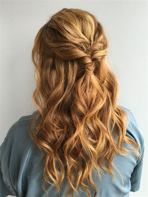 Natural Red Head Grad Hairstyles Up Do On Red Hair Ginger Hair Half