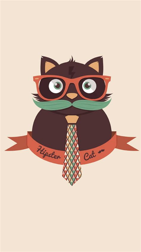 Hipster Cat Cat Hipster Moustache Hd Phone Wallpaper Peakpx