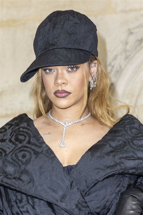 Rihanna Christian Dior Show At Paris Fashion Week 01222024 Celebmafia
