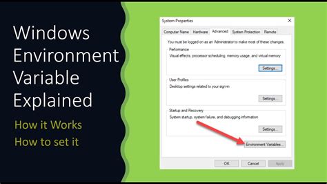 Environment Variables Windows How It Works And How To Set It