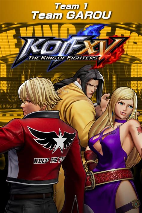 The King Of Fighters Xv Team 1 Team Garou 2022 Xbox Series Box Cover Art Mobygames