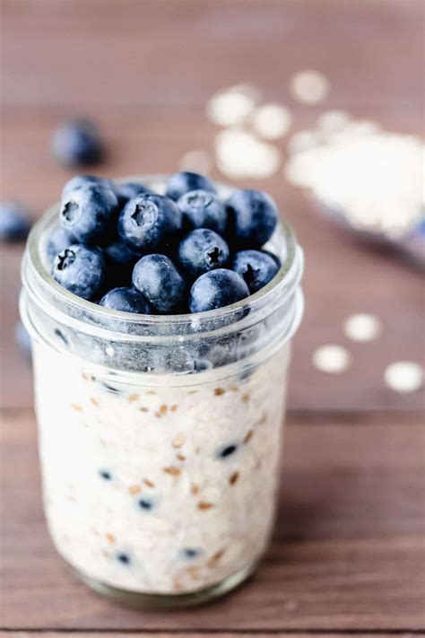 Blueberry Overnight Oats Delicious Little Bites