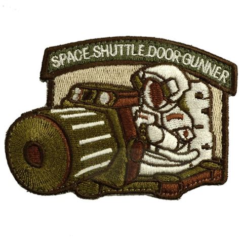 Space Shuttle Door Gunner パッチ メーカーブランドノーブランド キンワ株式会社