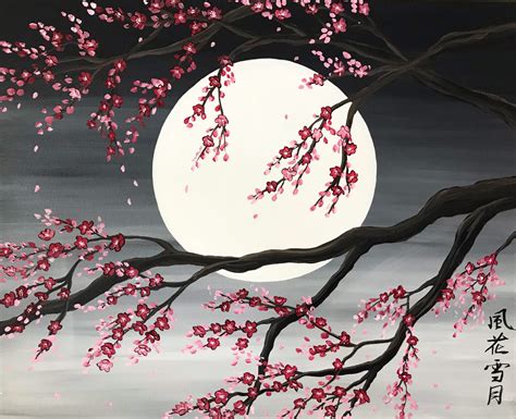 Sakura Artwork Cherry Blossom Tree Etsy