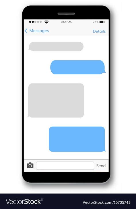 Message Text Box On Mobile Phone Screen