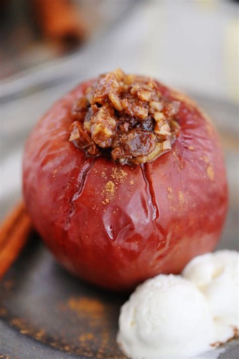 Spoon some apples and a pork chop onto. Instant Pot Baked Apples Healthy Recipe - Sweet and Savory ...