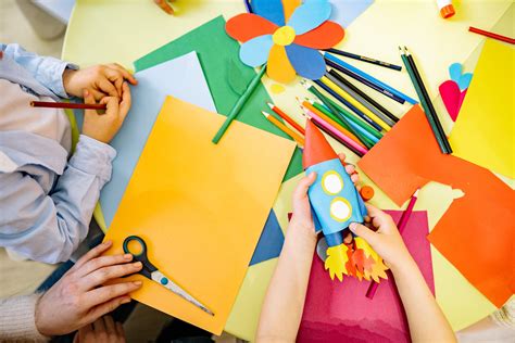 Children Doing Arts And Crafts At School · Free Stock Photo