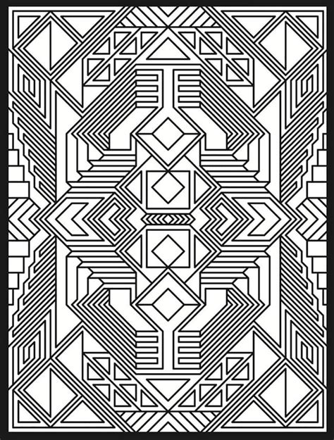 Abstract Design Coloring Page Download Print Or Color Online For Free