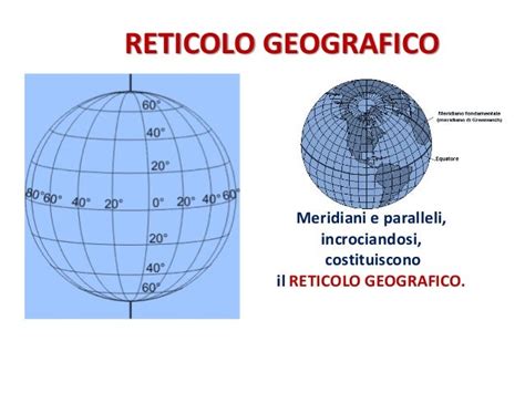 Che Cos è Il Reticolo Geografico - Paralleli, meridiani e coordinate geografiche