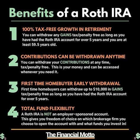 Benefits Of A Roth Ira Money Management Advice Finance Investing