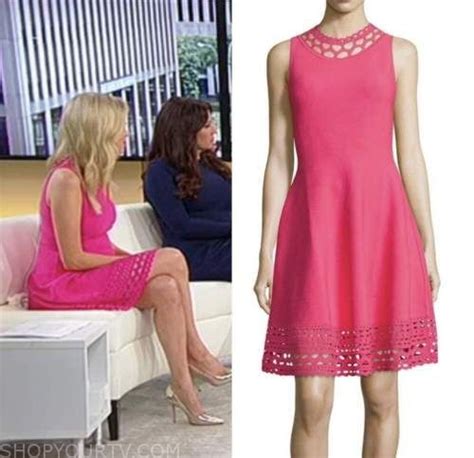 Outnumbered June 2022 Kayleigh Mcenanys Hot Pink Knit Dress Check
