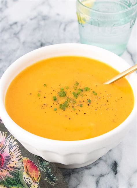 Once you've got the butternut squash under control, the rest of this recipe is a breeze! Easy Roasted Butternut Squash Soup | Eating by Elaine