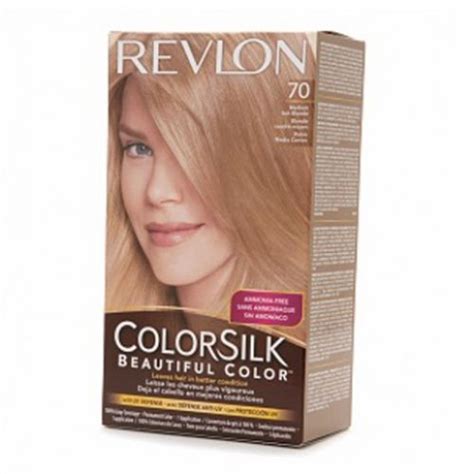 Revlon colorsilk beautiful color #70 medium ash blonde permanent hair dye. Revlon Colorsilk Hair Color Dye - Medium Ash Blonde 70 ...