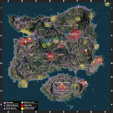 Pubg Map Guide All You Need To Know About Erangel Kill Ping