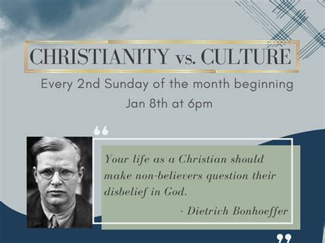 Christianity Vs Culture I Cristianismo Vs Cultura — Whittier Church Of God