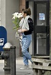 HELENA CHRISTENSEN Out Buys Flowers in New York 03/26/2020 – HawtCelebs