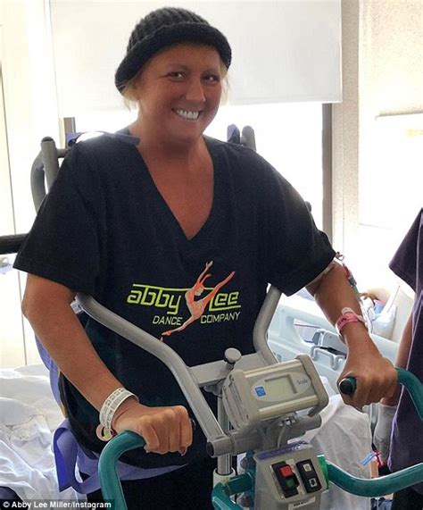 Abby Lee Miller Enjoys Some Fresh Air At La Hospital As She Continues Her Battle Against Cancer
