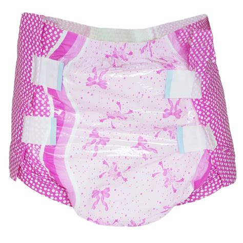 Adult Printed Diapers Super Dotty The Pony Large 36 Etsy