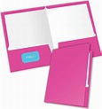 Amazon.com : New Generation - PINK - 2 Pocket Presentation Folder ...