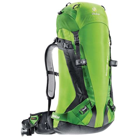 The deuter guide 35+ backpack is a piece of mountaineering genius that is now slimmer, lighter and more comfortable than ever. Deuter Guide 35+ Pack - Mountain Steals