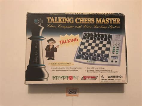 Talking Chess Master Krypton Systema Free Pandp 12302782638 Ebay