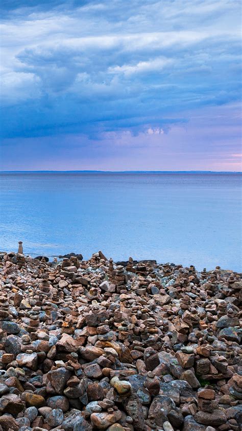 Beach Rocks Beautiful Sea Android Wallpaper Free Download