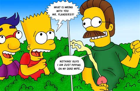 Post 508570 Bartsimpson Milhousevanhouten Moderntoons Nedflanders