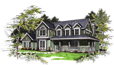 2 Story Country Cottage House Plan 89547ah Architectural Designs
