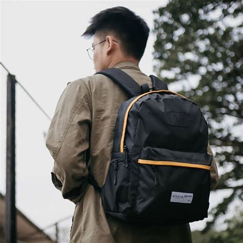 Jual Arcio Bag Jiro Black Tas Punggung Ransel Backpack Di Lapak