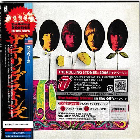 The Rolling Stones Flowers 2006 Paper Sleeve Cd Discogs