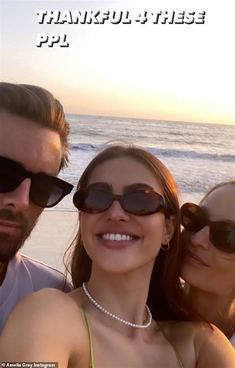 Amelia Gray Hamlin Says She Is Thankful For Scott Disick As She Posts