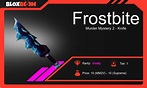 Frostbite MM2: The Valuable Knife in Roblox Mystery Murder 2