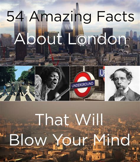 54 amazing facts about london that will blow your mind