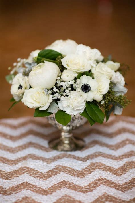 Glamorous New Years Eve Wedding In Philly Floral Arrangements