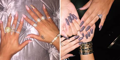 Celebrity Nail Art In 2015 Coffin Nails
