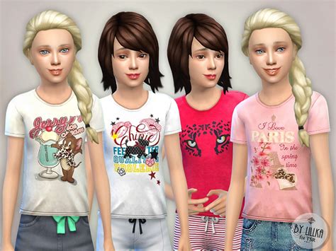 The Sims Resource T Shirt Collection Gp03