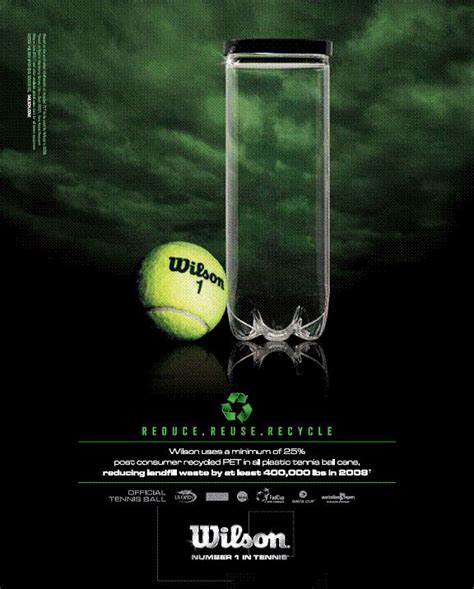 wilson tennis ball can ad luxury advertising ads tennis
