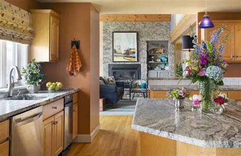 #waypointlivingspaces #kitchencabinets this kitchen renovation in corvallis involved removing a wall between the kitchen and living room. The Best Paint Colours for Your Oak and Maple Cabinetry ...