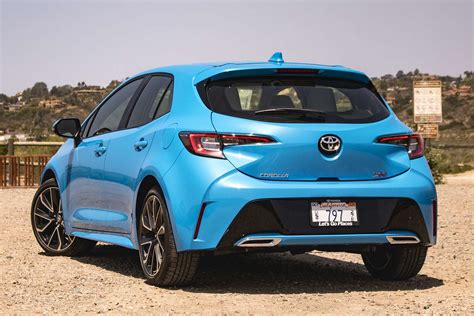 Its sporty hatchback design makes a lasting first impression and inspires you to go out and make more happen. 2019 Toyota Corolla Hatchback First Drive Review: The Not ...