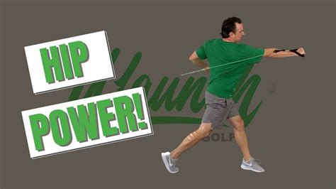 Resistance Band Hip Exercises For A Powerful Golf Swing Youtube