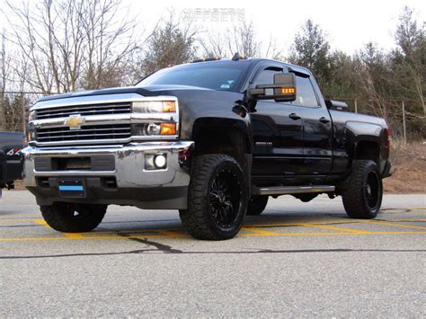 Chevrolet Silverado HD With X Anthem Off Road Equalizer And R Toyo