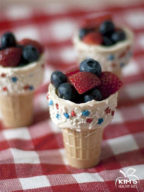 Red White And Blue Fruit Cones Blue Fruits Fruit Cones Fruit Love