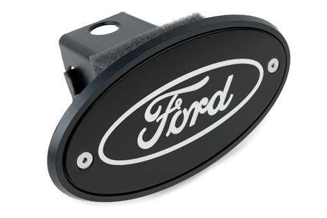 Ford Hitch Cover - Silver