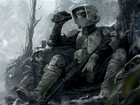 Hd Wallpaper Sniper Rifle Star Wars Soldier Stormtrooper Science