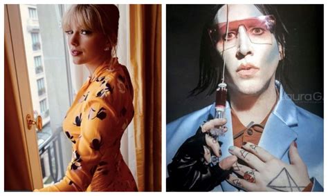 Difunden Una Foto De Marilyn Manson Con Taylor Swift