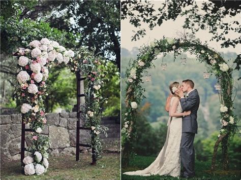 26 Classic Wedding Arch Ideas With Flowers